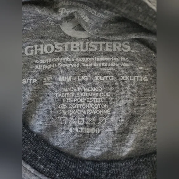 GHOSTBUSTERS new with tags t shirt. Size unisex small - Picture 6 of 6